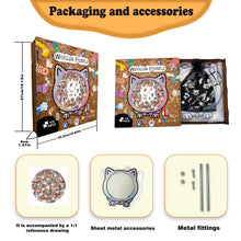 Load image into Gallery viewer, 135PCS Cat-Shaped Wooden Puzzle Game
