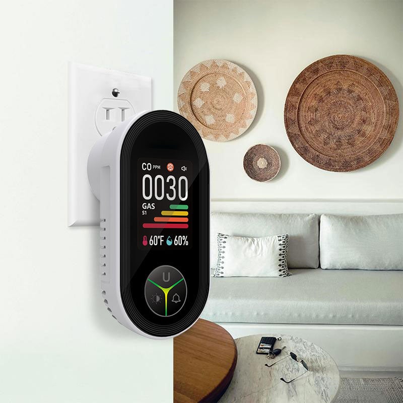 Plug-In Combustible Gas & Carbon Monoxide Detector