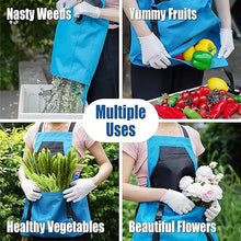 Load image into Gallery viewer, Deep Pocket Gardening Apron With Deep Kangaroo Release Pockets