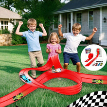 Load image into Gallery viewer, DIY Dual-Lane PVC Car Track