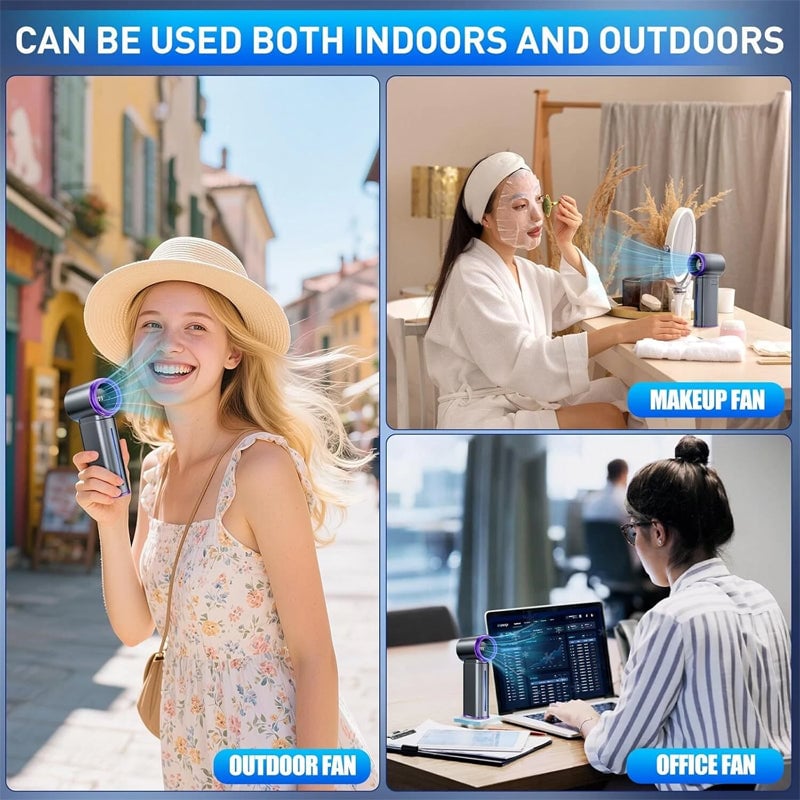 3-in-1 Handheld Turbo Fan-199-Speed