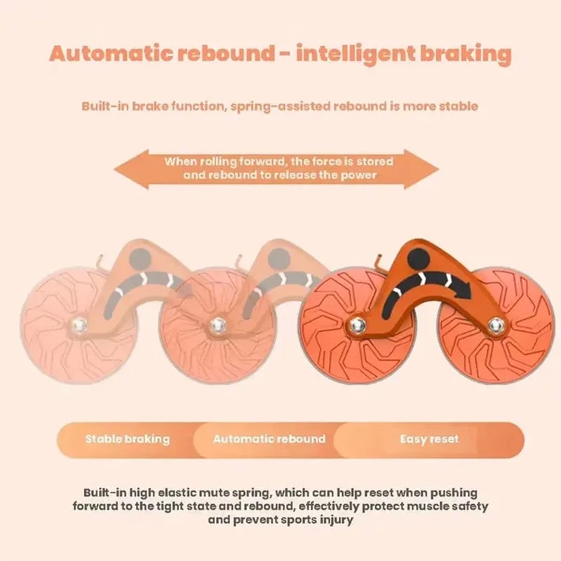 Aless™ Automatic Rebound Abdominal Wheel