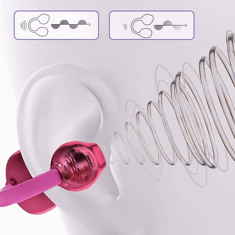 Fashionable Clip-On Wireless Headphones