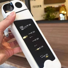 Load image into Gallery viewer, Portable Square Water Bottle with Straw