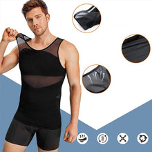 Load image into Gallery viewer, Men's High Stretch Mesh Body Shaping Tank Top