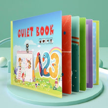 Load image into Gallery viewer, Busy Book for Kids to Develop Learning Skills Quiet Book Preschool Educational Toy