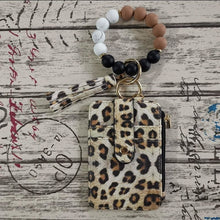 Load image into Gallery viewer, Stylish Card Holder With Silicone Bead Bracelet