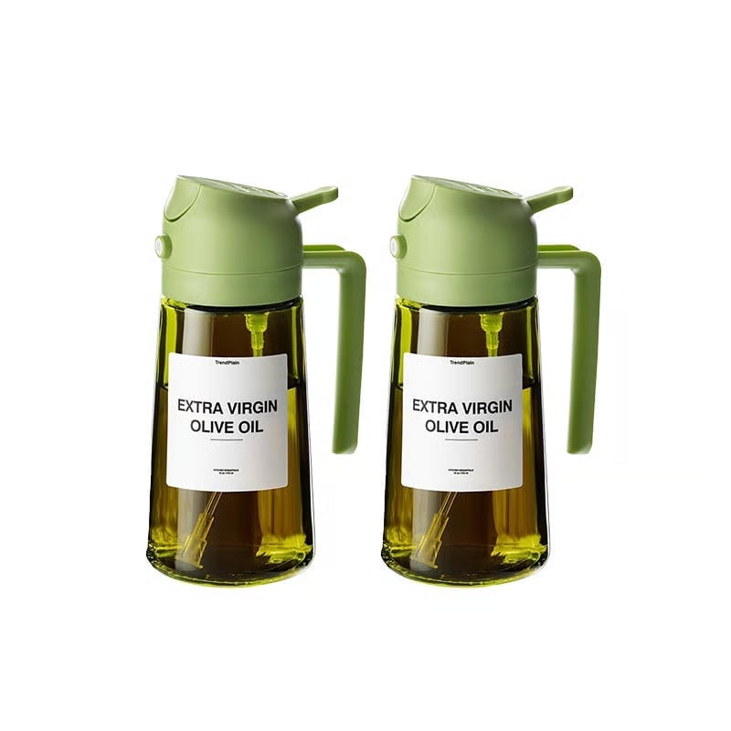 Sakerplus 2-in-1 Glass Oil Sprayer and Dispenser