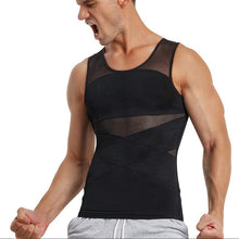 Load image into Gallery viewer, Men's High Stretch Mesh Body Shaping Tank Top