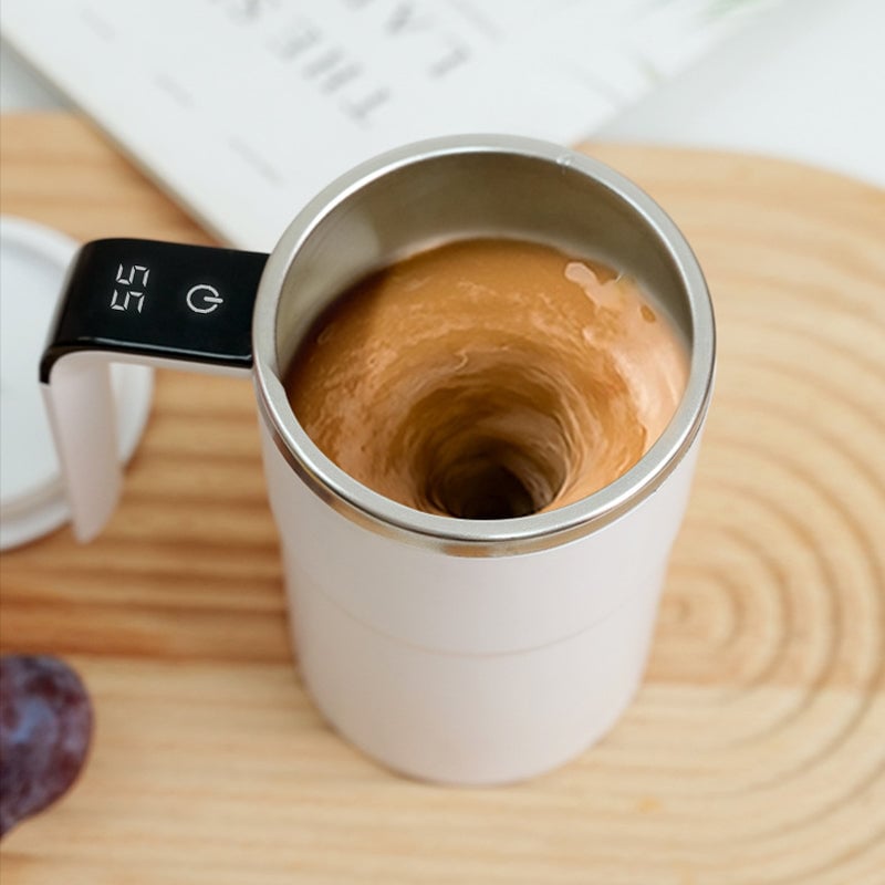 Rechargeable Temperature Display Automatic Mixing Cup