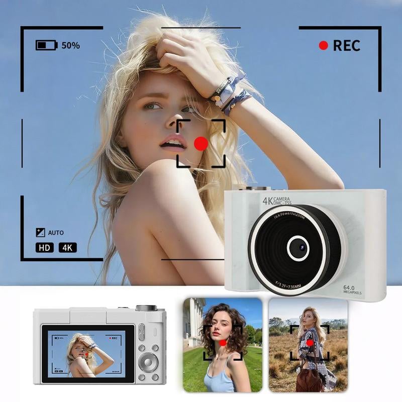 Aless™ 4K Digital Camera for Photography
