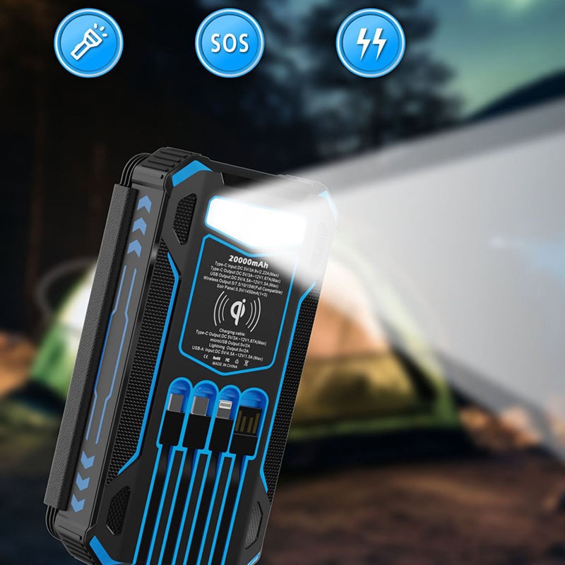 Aless™ Solar Foldable Power Bank