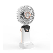 Load image into Gallery viewer, Portable fan with digital display