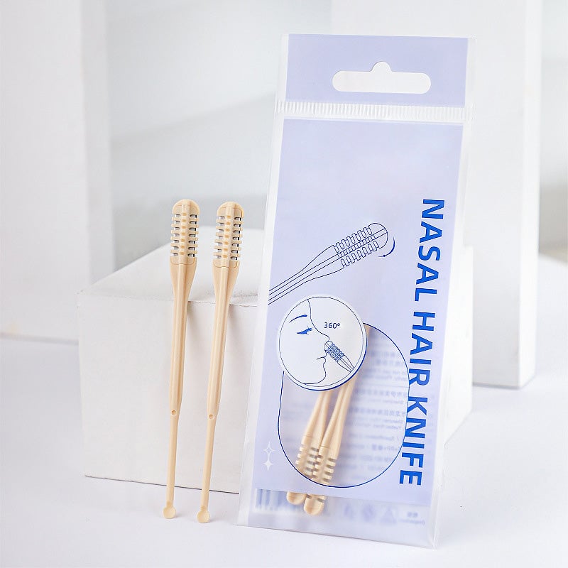 Handheld 360° Rotating Nose Hair Removal with Ear Picker