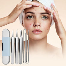 Load image into Gallery viewer, 【Up to 50% OFF】Stainless Steel Blackhead Remover Tool Kit