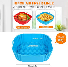 Load image into Gallery viewer, High-Temperature Resistant Air Fryer Silicone Baking Tray