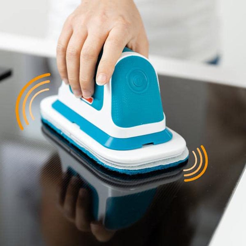Sakerplus Electric Broom with Scrub and Mop