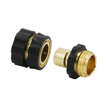 Load image into Gallery viewer, 3/4 Inch Garden Hose Quick Connector 4 Sets/bag