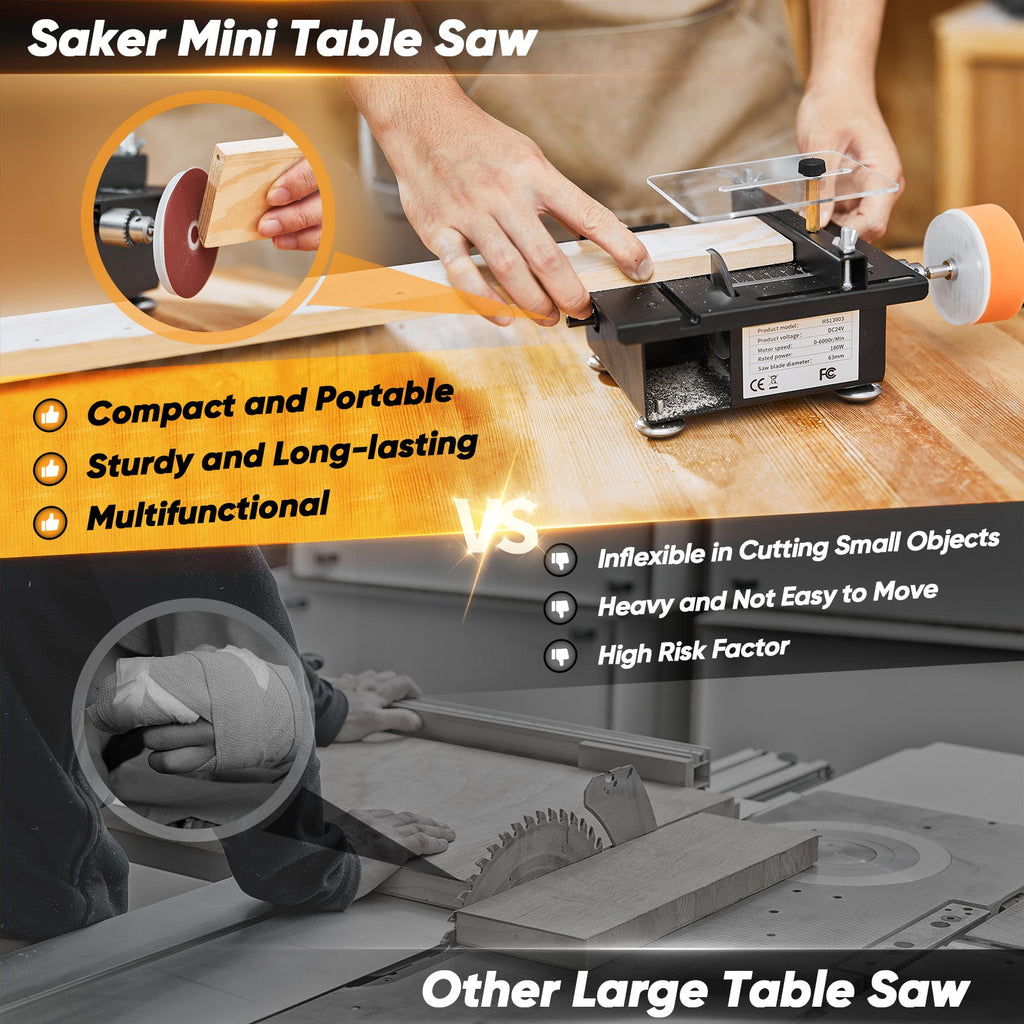 Mini Multifunctional Table Saw - Replacement Consumables Kit