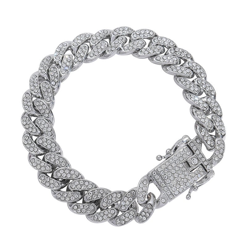 Bling Cuban Link Dog Collar