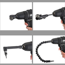 Load image into Gallery viewer, 17Pcs Flexible Right Angle Drill Attachment