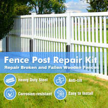Load image into Gallery viewer, Sakerplus Fence Post Repair Kit