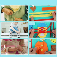 Load image into Gallery viewer, Toddler Felt Busy Board Montessori Toys