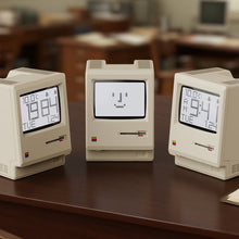Load image into Gallery viewer, 1984 Retro-Inspired Cream Digital Alarm Clock