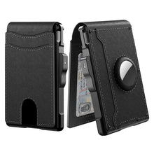 Load image into Gallery viewer, Men's Business Style Pu Leather Card Slots for AirTag