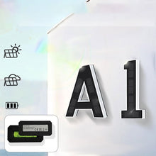 Load image into Gallery viewer, Solar-Powered Outdoor House Number Light