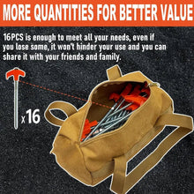 Load image into Gallery viewer, 8" Screw in Tent Stakes - Ground Anchors Screw in
