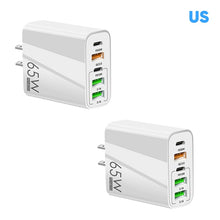 Load image into Gallery viewer, 【Sale】Multi Port Adaptor 65W Fast Charger - US Standard
