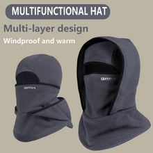 Load image into Gallery viewer, Outdoor Winter Warm Hat Neckband Integrated Cycling Mask