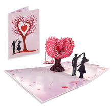 Load image into Gallery viewer, 3D Pop-Up Valentine’s Day &amp; Anniversary Love Tree Greeting Card