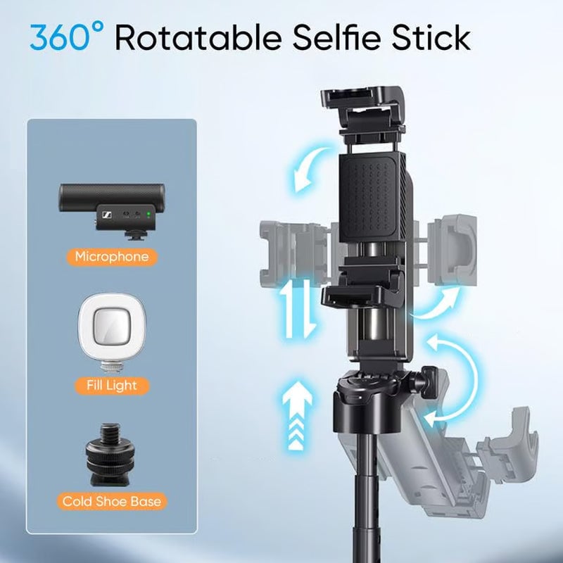 【Sale】Multifunctional Portable Selfie Stick
