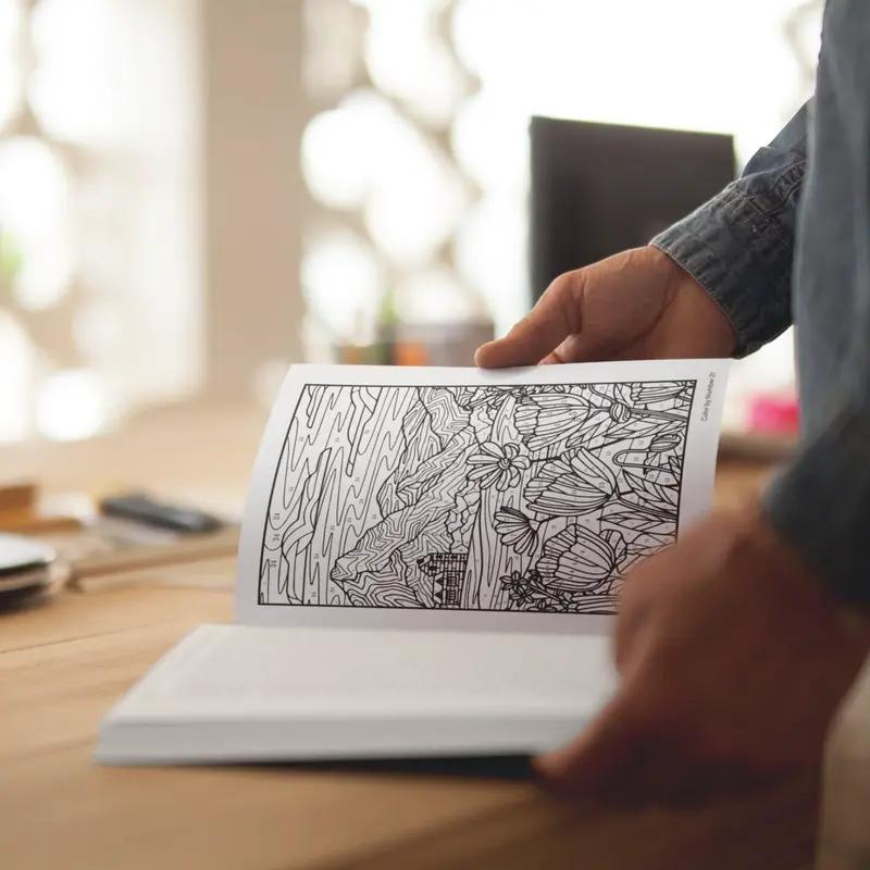 Color By Number Coloring Book for Adults