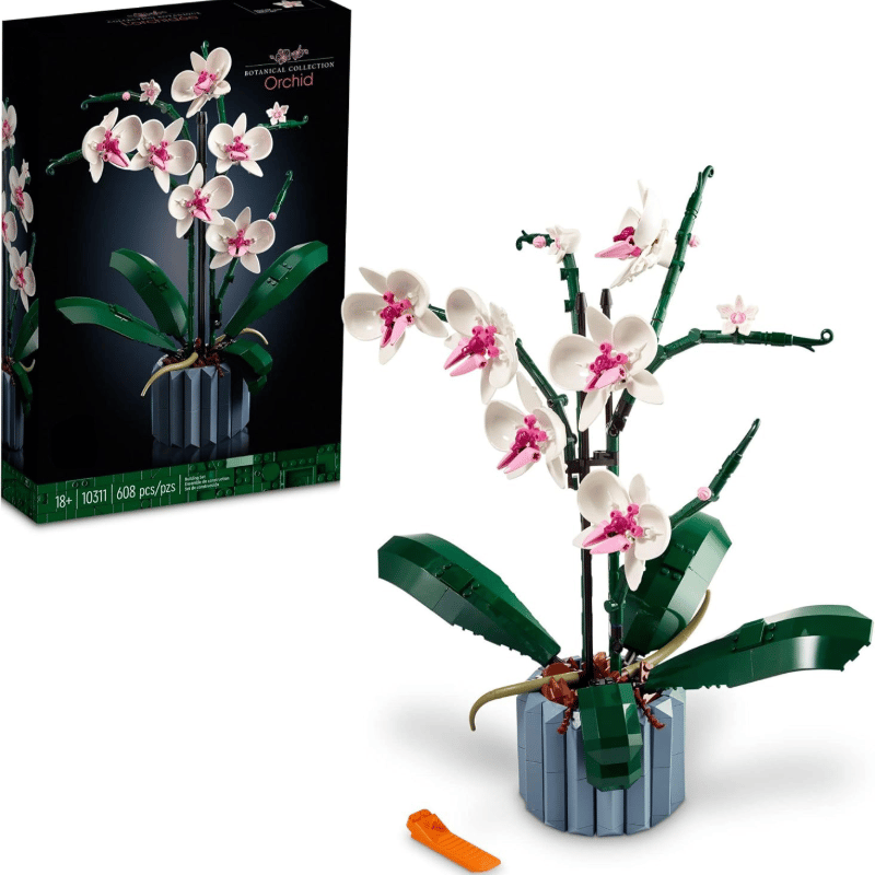 3D preserved flower assembly toy