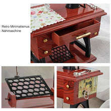 Load image into Gallery viewer, Vintage Sewing Machine Design Music Box