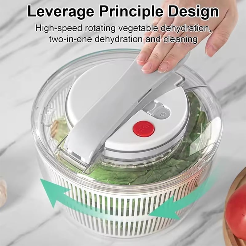 Professional Large Salad Spinner & Vegetable Dehydrator