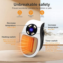 Load image into Gallery viewer, Sakerplus Smart Plug Programmable Space Heater