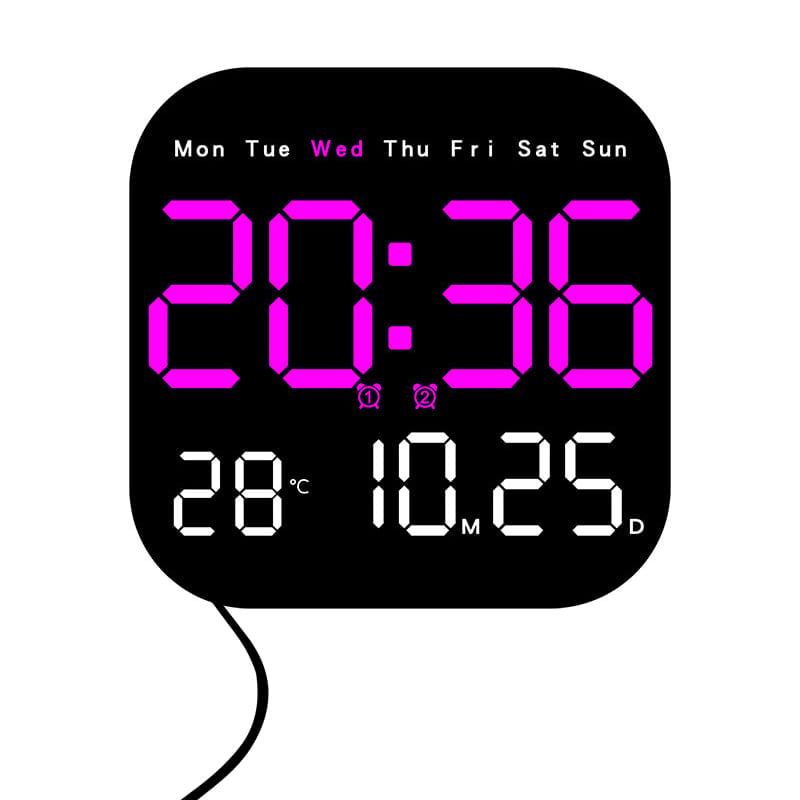 Aless™ Hangable Standalone Square Clock