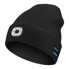 Load image into Gallery viewer, LED Light Bluetooth Warm Hat