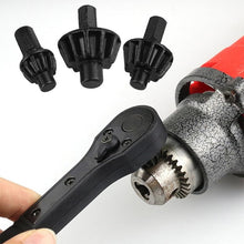 Load image into Gallery viewer, Dual-Head Ratchet Drill Chuck Wrench