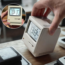 Load image into Gallery viewer, 1984 Retro-Inspired Cream Digital Alarm Clock