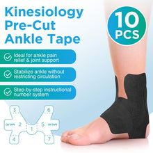 Load image into Gallery viewer, Precut Kinesiology Tape for Ankle