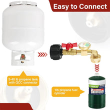 Load image into Gallery viewer, Propane Fill Fitting Switch