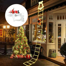 Load image into Gallery viewer, Santa Claus LED Ladder Light
