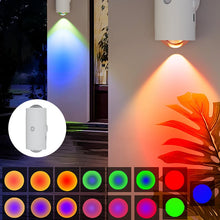 Load image into Gallery viewer, Smart Motion Sensor Wall Lamp with Colorful Gradient