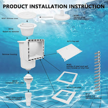 Load image into Gallery viewer, Sakerplus Universal Fit Pool Skimmer Kit