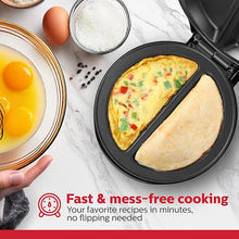Load image into Gallery viewer, Dual-Zone Electric Omelette Maker